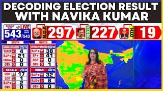 Lok Sabha Election Results 2024 With Navika Kumar LIVE Updates | BJP vs Congress | Times Now LIVE