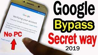 ►New Way 2019 ► FRP BYPASS,Without Talkback,Without PC - Android Unlock