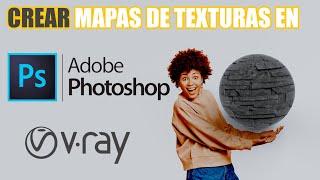 Como crear MAPAS DE TEXTURAS en Photoshop.-YU TALLER DE ARQUITECTURA. - MEJORA TUS RENDERS.