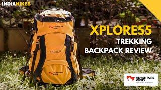 AdventureWorx XPlore 55 Backpack Review | Thoughtfully Designed for Himalayan Treks | Indiahikes