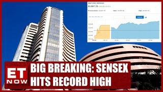 Breaking News | Sensex Hits Record High | Stock News | ET Now
