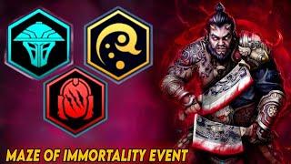 MAZE OF IMMORTALITY EVENT - Which Set is Evil For BUTCHER ?