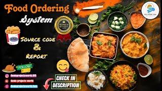 Online Food Ordering System using PHP | Source Code with Report | Genie Projects World