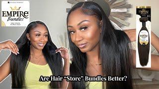 BEAUTY SUPPLY HAIR Making a Come back?! Sensationnel Empire Bundles*Straight Sew-in*