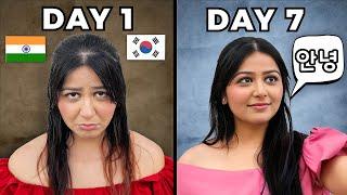 Indian Girl learns Korean Language in 7 Days | My Experience