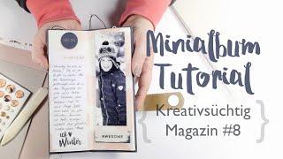 Minialbum Tutorial | Anleitung zum Showcase von Kreativsüchtig Magazin #8