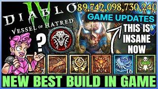 Diablo 4 - New Best Patch Buffed GAME BREAKING Spiritborn Build - OP S6 INFINITE Razor Wings Guide!