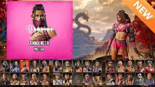 MK1 - OFFICIAL Mileena Announcer Voice (NEW)