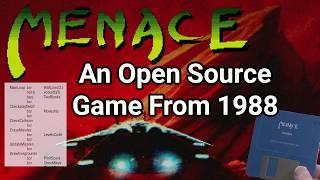 First There Was Menace - An Open Source Amiga Game From 1988