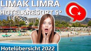 LIMAK LIMRA HOTEL&RESORT 5* Kemer, Türkei | Hotelübersicht 2022