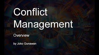 Conflict Management