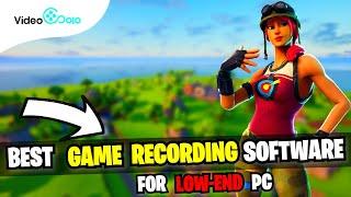 BEST GAME RECORDING SOFTWARE FOR LOW END PCs in 2023! 60FPS NO LAG! VideoSolo