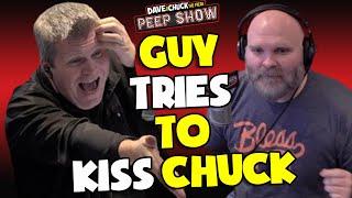 Guy Tries To Kiss Chuck