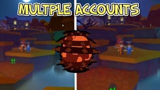 How to hatch with MULTIPLE accounts at once | Roblox Bubble Gum Simulator