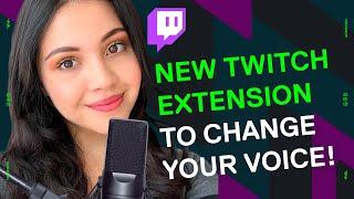 Voice Changer Twitch Extension - How to Set Up Voicemod Live