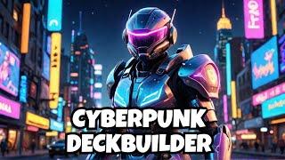 A Unique Cyberpunk Roguelike Deckbuilder! | Net Raiders Demo