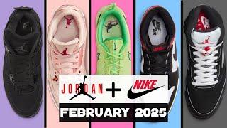 AIR JORDAN and NIKE FEBRUARY releases | all details