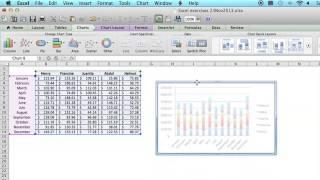How to Switch the Row & Column Layout of a Chart in Microsoft Excel : Using MS Excel