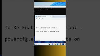 Enable or Disable Hibernation in Windows 10 / 11