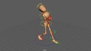 3D | Bony walk Cycle