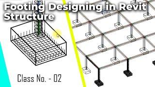 Footing Design in Revit Structure | Class - 02 | PTS CAD Expert