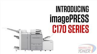 Canon imagePRESS C170 70PPM Versatile Performance for Professional Marketing Production Printer