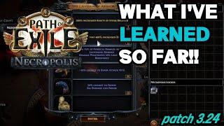 What I've learned About Necropolis So Far [Path of exile 3.24 DAY 1]