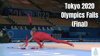 rhythmic gymnastics fails for 1 minute straight...tokyo 2020 olympic games (final)