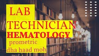 HEMATOLOGY MCQ QUESTIONS AND ANSWERS LAB TECHNICIAN