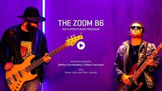 Introducing the Zoom B6 Bass Multi-Effects Processor