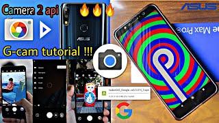 How to Install Google cam in Asus Zenfone Max pro m1/m2 stable PIE update | Gcam in pie | Camera2Api