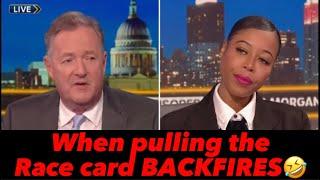 She pulls the RACE CARD…. INSTANT REGRET