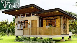 AMAZING MODERN BAHAY-KUBO DESIGN IDEA 6X10 METERS | MODERN BALAI