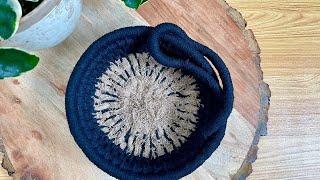 Coiled Basket with a New Design