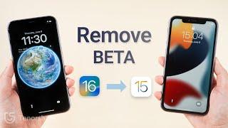 How to Remove/Uninstall iOS 16/17 Beta from iPhone without Losing Data