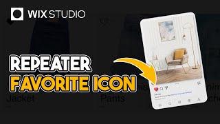 Add Favorite Icon to Wix Studio | STEP-BY-STEP | Wix Ideas