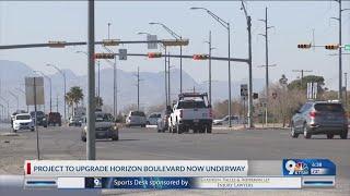 Project to upgrade Horizon Boulevard starts Monday