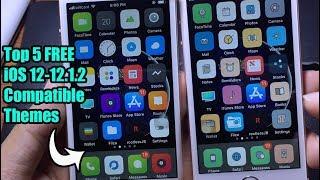 Top 5 Free Cydia Themes For iOS 12-12.1.2 (RootlessJB Compatible Themes)