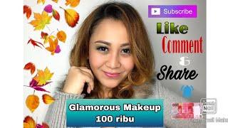 100 ribu makeup challenge | Glamorous makeup challenge |