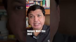 Hungary Work Visa 2024