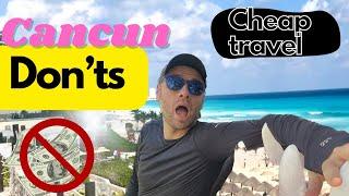 How to travel to Cancun Mexico for Cheap: 10 Budget Travel Hacks