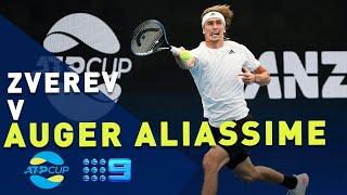 Alexander Zverev vs Felix Auger-Aliassime: ATP Cup 2022