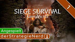 Siege Survival Gloria Victis Angespielt #1 | Überlebe die Belagerung | gameplay tutorial deutsch