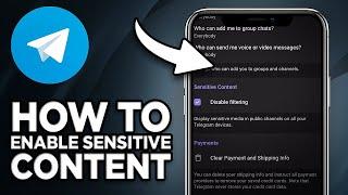 How To Enable Sensitive Content On Telegram (Android & iOS 2023)