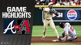 Braves vs. D-backs Game Highlights (7/9/24) | MLB Highlights