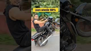 Learn wheelie in 5 minutes by Faraz stunt rider #farazstuntrider #superbikes #hayabusa #sportbike