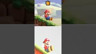 Mario Wonder Concept Character Design VS Final Design Comparison