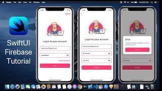 Login Page With Full Email Authentication Support Using Firebase In SwiftUI - SwiftUI Tutorials