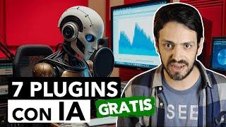 7 MEJORES PLUGINS VST GRATIS con  IA | BEST FREE PLUGINS WITH AI