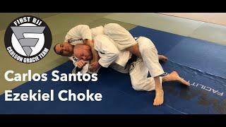 First BJJ-Ezekiel Choke